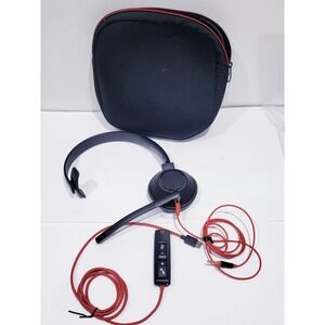 Plantronics Poly Blackwire C5210T Mono Headset C5210 USB-A Adapter